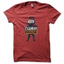 Shirt clumsy le ninja rouge pour homme et femme