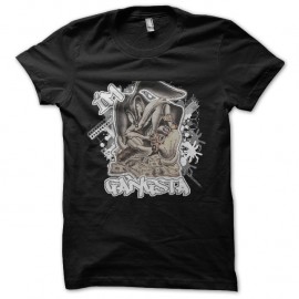 Shirt bunny gangster noir pour homme et femme