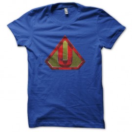 Shirt ultraman symbole bleu royal pour homme et femme