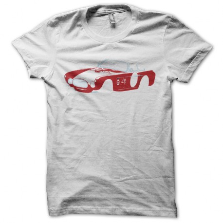 Shirt ferrari 340 blanc pour homme et femme