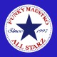 Shirt all starz maestro bleu royal pour homme et femme