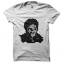 Shirt Michael Jackson Thriller zombie fan art blanc pour homme et femme