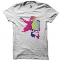 Shirt Michael Jackson pop art blanc pour homme et femme