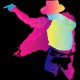 Shirt Michael Jackson pop art noir pour homme et femme