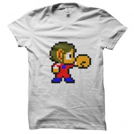 Shirt Alex Kidd in Miracle Word blanc pour homme et femme