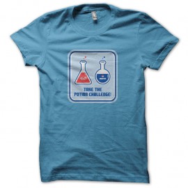 Shirt potions de vie et de mana bleu clair pour homme et femme