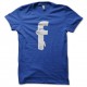 Shirt quenelle parodie facebook bleu pour homme et femme