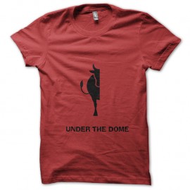 Shirt Under the dome vache rouge pour homme et femme