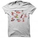 Shirt Worms blanc pour homme et femme