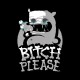 Shirt bitch please noir pour homme et femme