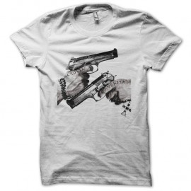 Shirt mafia veritas blanc pour homme et femme