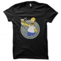 Shirt homer picole noir pour homme et femme