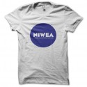 Shirt nivea parodie niwea blanc pour homme et femme