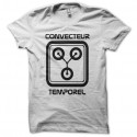 Shirt convecteur temporel blanc pour homme et femme