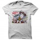 Shirt Walking Dead parodie Lapins Crétins blanc pour homme et femme