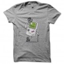 Shirt docteur game boy gris pour homme et femme