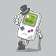 Shirt docteur game boy gris pour homme et femme