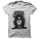 Shirt kiss catman blanc pour homme et femme