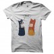 Shirt super héros ridicules blanc pour homme et femme