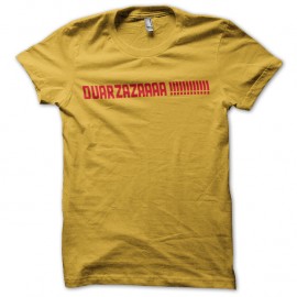 Shirt ouarzazaaa jaune pour homme et femme