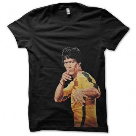 Shirt bruce lee en noir pour homme et femme