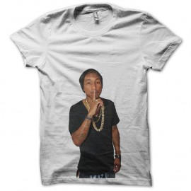 Shirt pharrel williams en blanc pour homme et femme