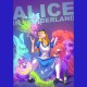Shirt Alice in Wonderland Bad ass bleu pour homme et femme