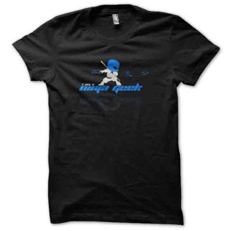 Shirt ninja geek noir pour homme et femme