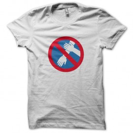 Shirt No Quenelle blanc pour homme et femme