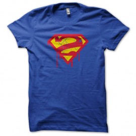Shirt Superzombie bleu pour homme et femme