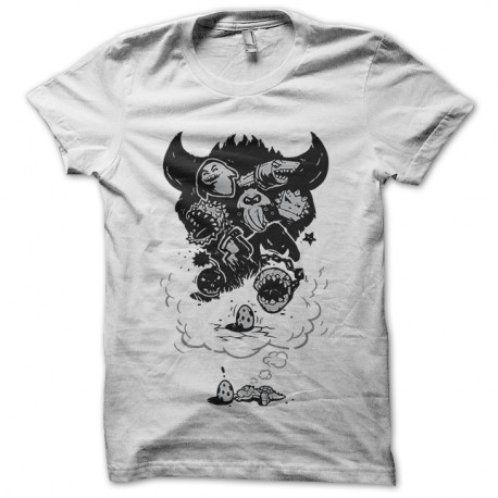 Shirt mauvais rêve de yoshi blanc pour homme et femme
