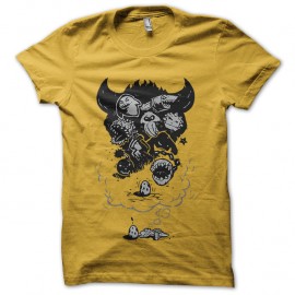 Shirt mauvais rêve de yoshi jaune pour homme et femme