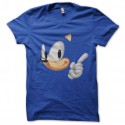 Shirt sonic le hérisson bleu pour homme et femme