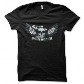 Shirt the ghost army noir pour homme et femme