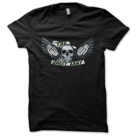 Shirt the ghost army noir pour homme et femme