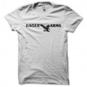 Shirt eagle arms blanc pour homme et femme