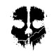 Shirt call of duty ghost artwork blanc pour homme et femme