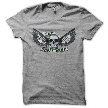 Shirt the ghost army gris pour homme et femme