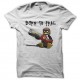 Shirt born to frag blanc pour homme et femme