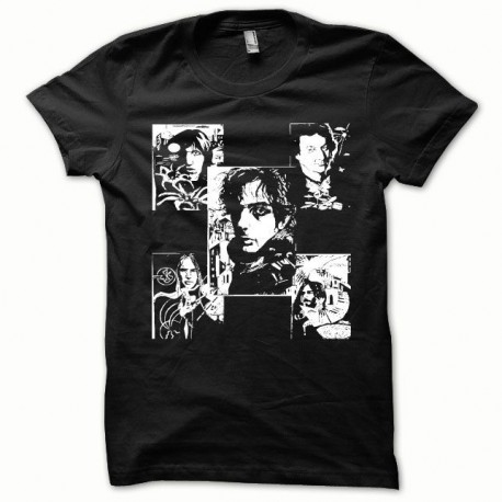 Shirt Pink Floyd blanc/noir pour homme et femme