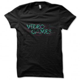 Shirt video game noir pour homme et femme