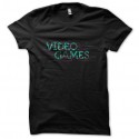 Shirt video game noir pour homme et femme