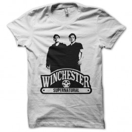 Shirt winchester supernatural blanc pour homme et femme