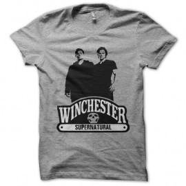 Shirt winchester supernatural gris pour homme et femme
