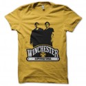 Shirt winchester supernatural jaune pour homme et femme