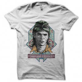 Shirt MacGyver "Everything is possible" blanc pour homme et femme