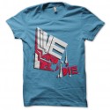 Shirt live and let die bleu pour homme et femme