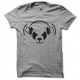 Shirt white panda dj gris pour homme et femme