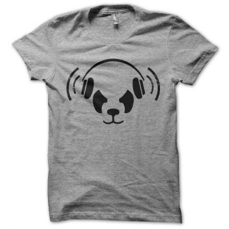 Shirt white panda dj gris pour homme et femme