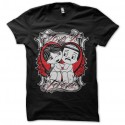 Shirt love is forever noir pour homme et femme